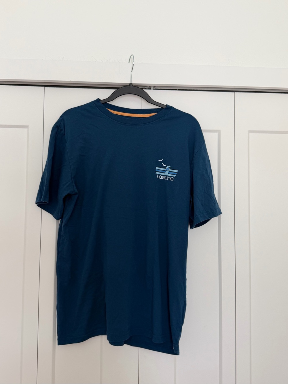 Laguna Men's Navy Short-Sleeve Crew Neck T-Shirt